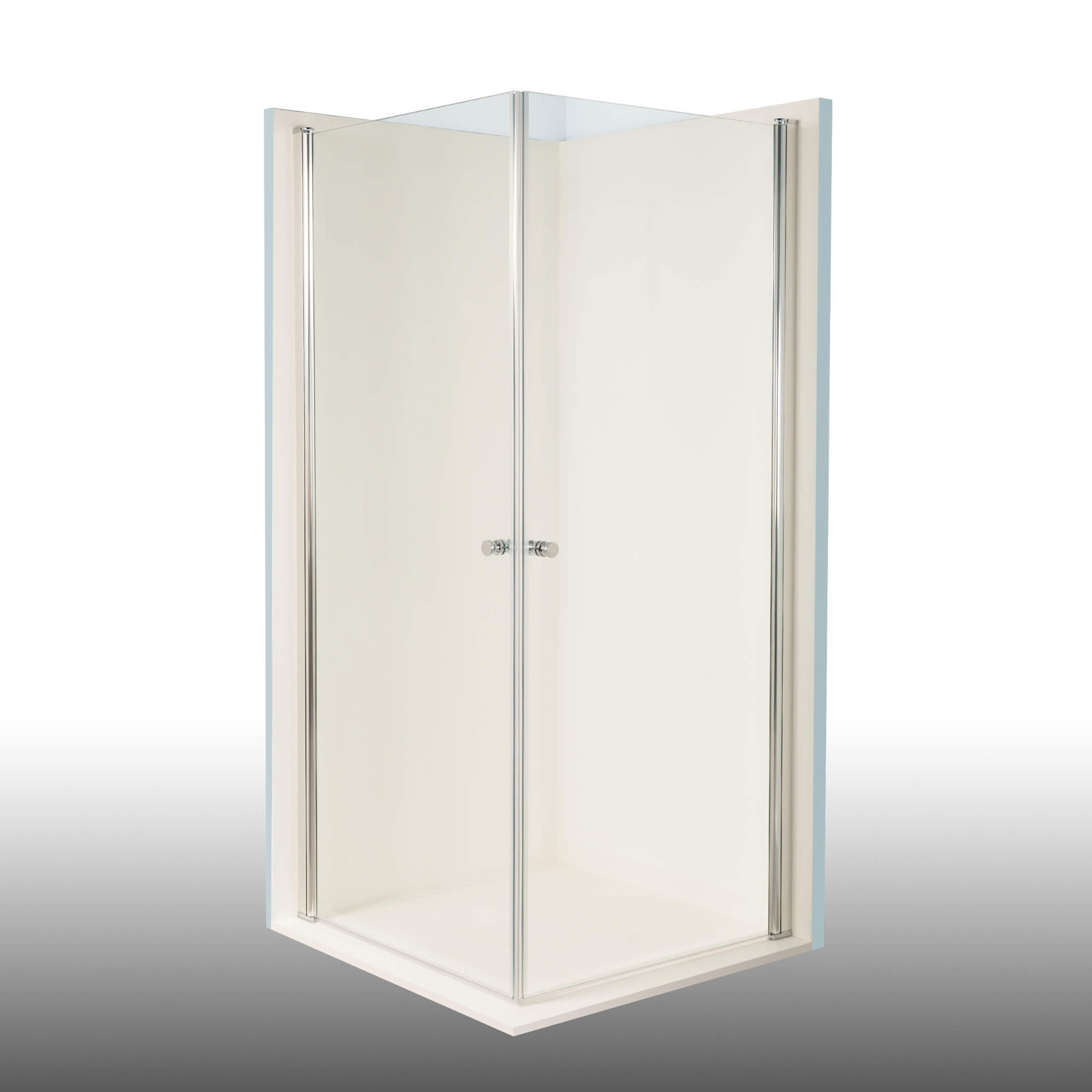Duschkabine/ Duschabtrennung Dusbad Vital 2 Pendeltür/  Eckdusche  links 900mm rechts 800mm Duschkabine/ Duschabtrennung Dusbad Vital 2 Pendeltür/  Eckdusche  links 900mm rechts 800mm