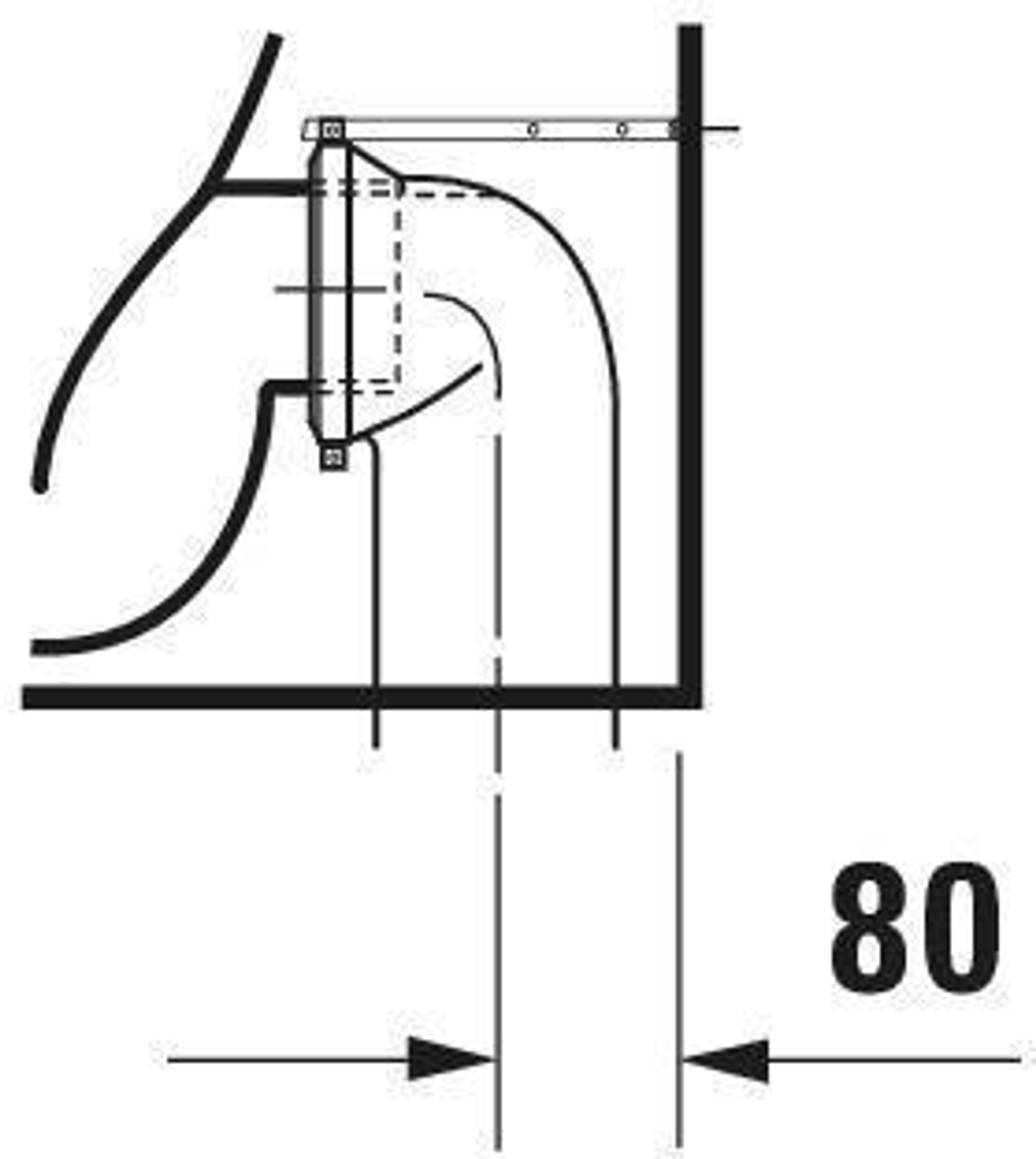 Duravit Stand-WC STARCK 3 ti 360x560mm A