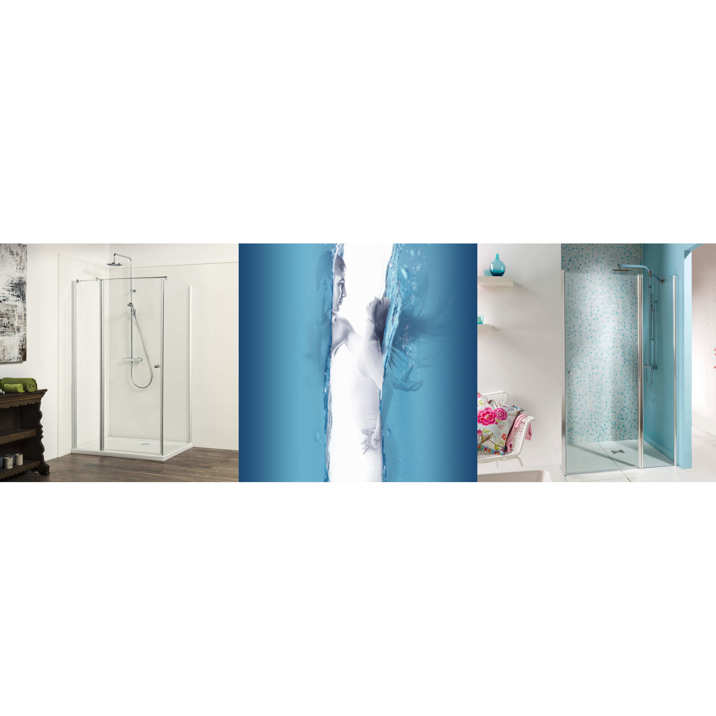 338- 339- woman 1-Vital-2-Dusche--Glastuer-fuer-Duschnische--Drehtuer-Dusbad-Dusar