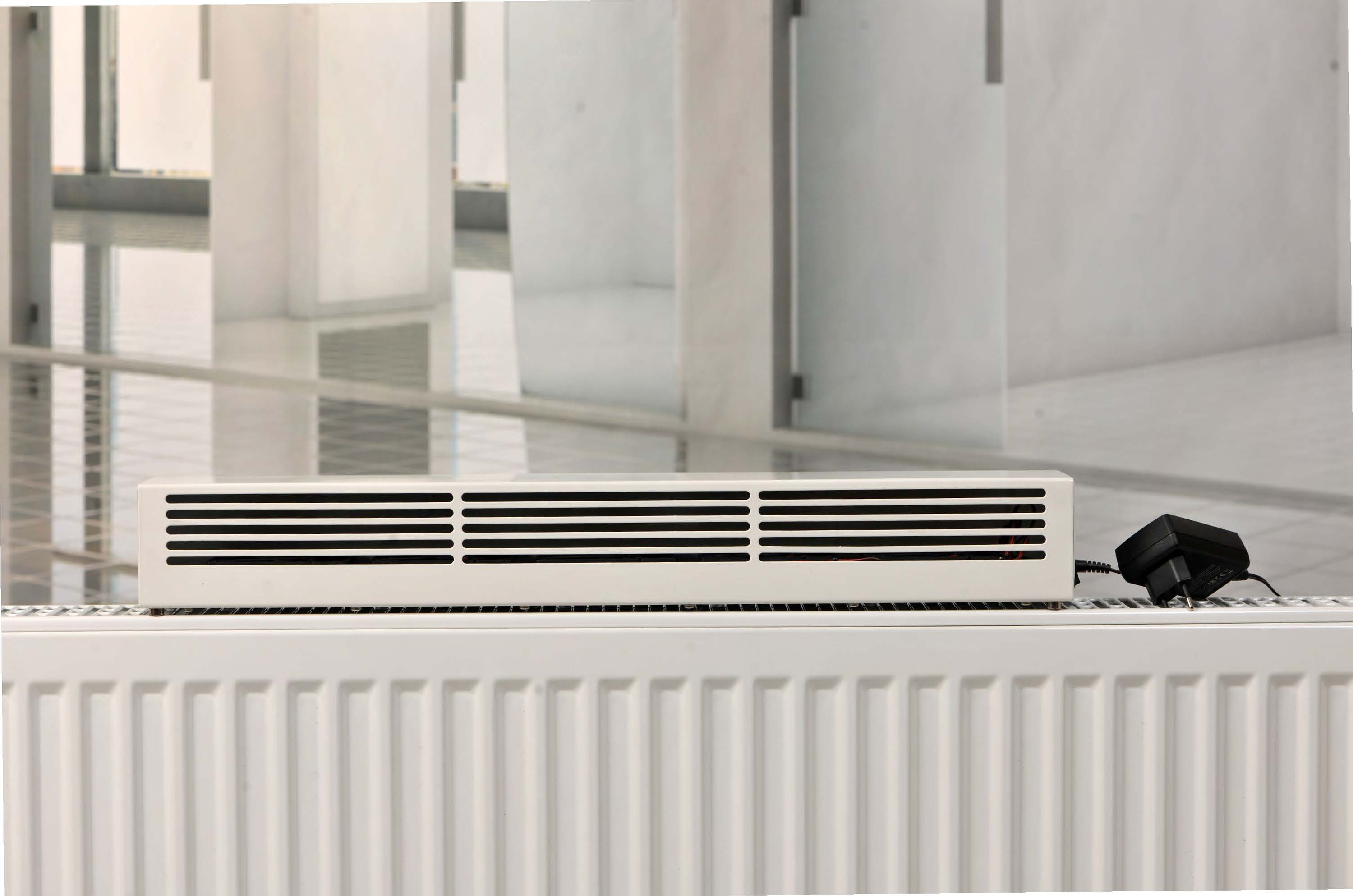 Lumair 50 Heizluftverstärker / Ventilator - für Raumgrösse bis 35 m2 - Passend für alle gängigen Heizkörper - Made in Germany