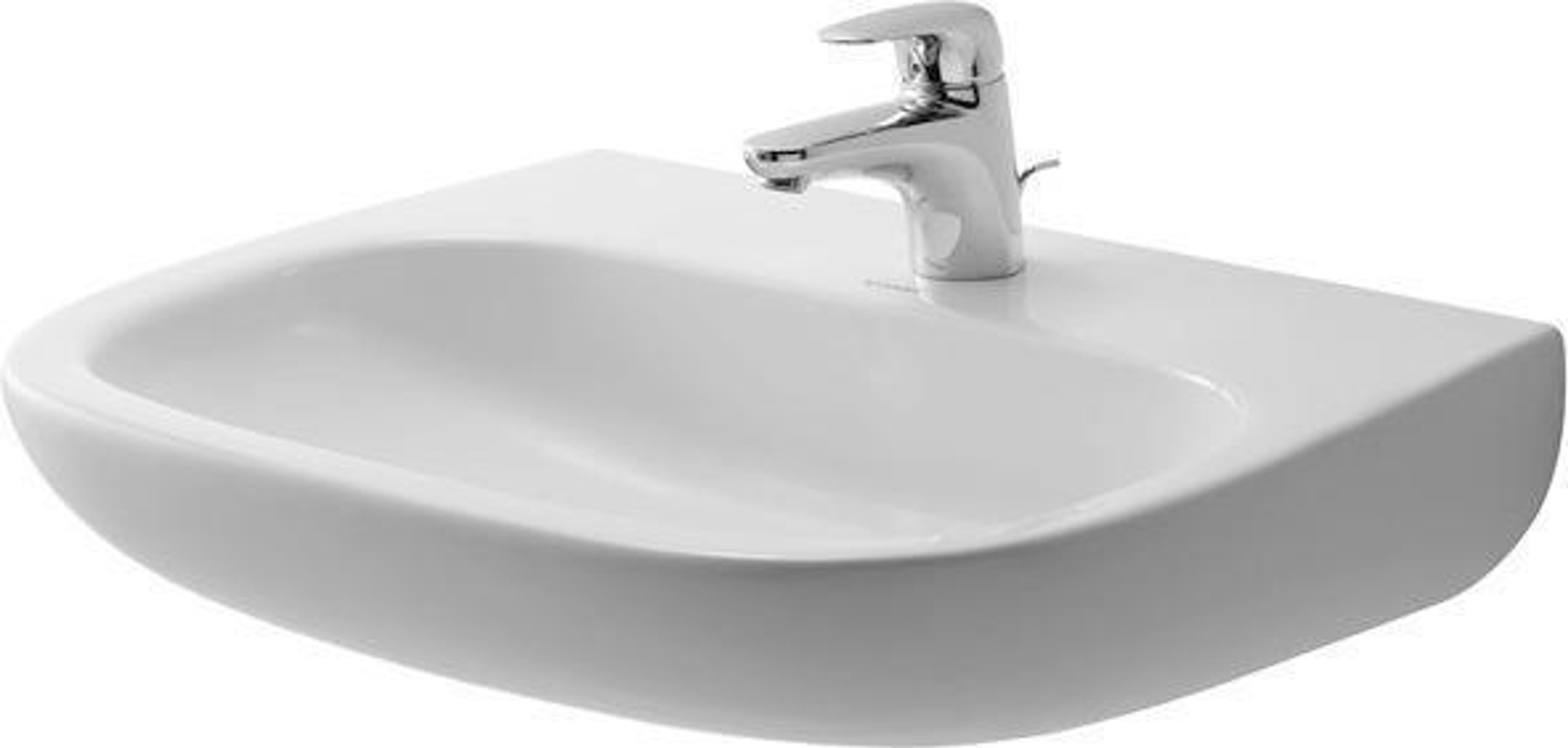 Duravit Waschtisch D-CODE MED o ÜL m HLB