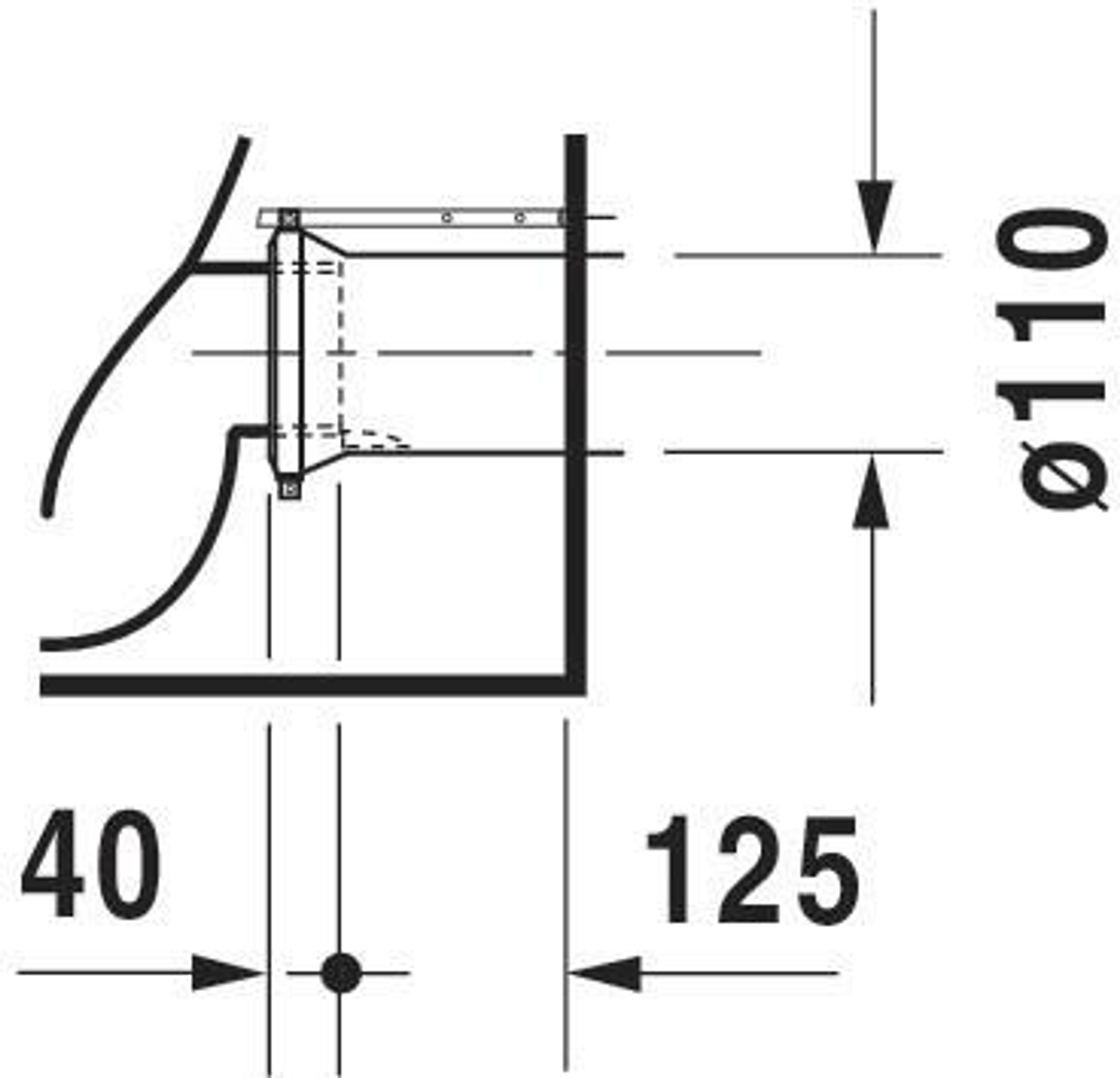 Duravit Stand-WC STARCK 3 ti 360x560mm A