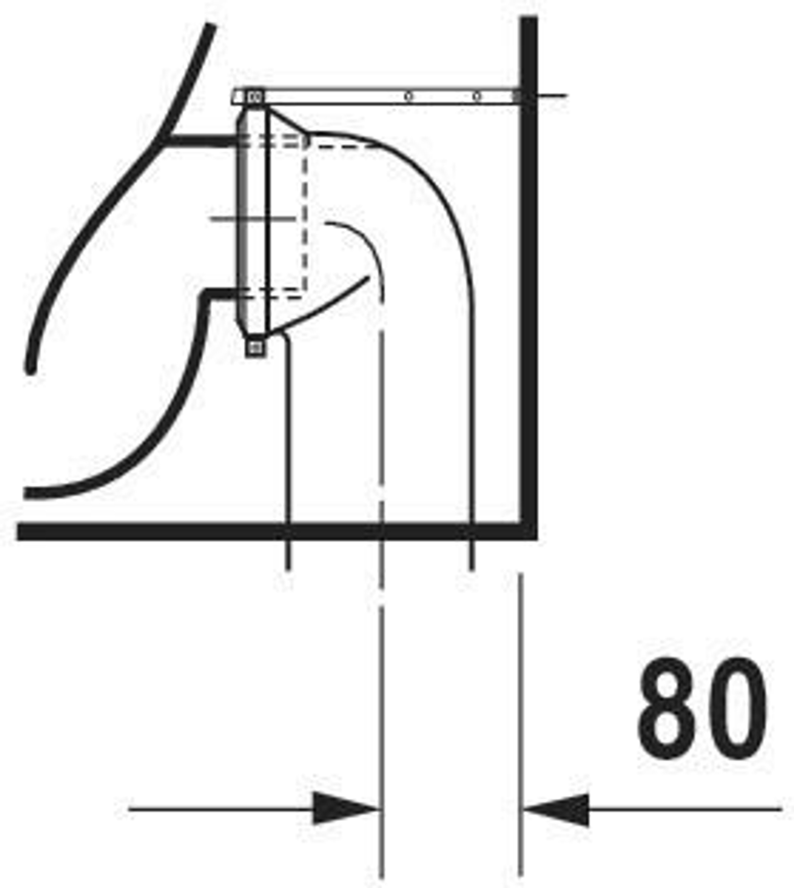 Duravit Stand-WC STARCK 3 ti 360x560mm A